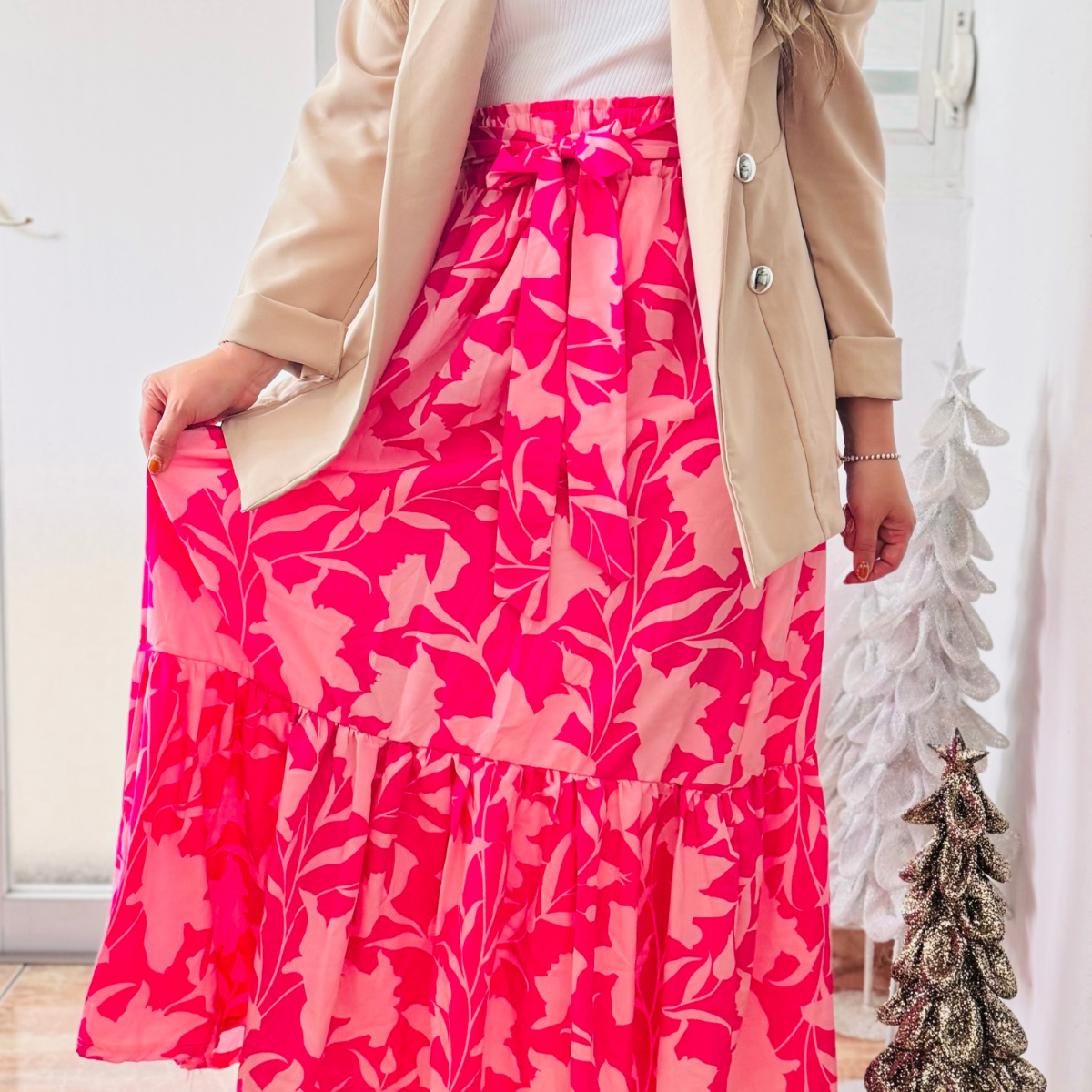 Maxi Flower Pink