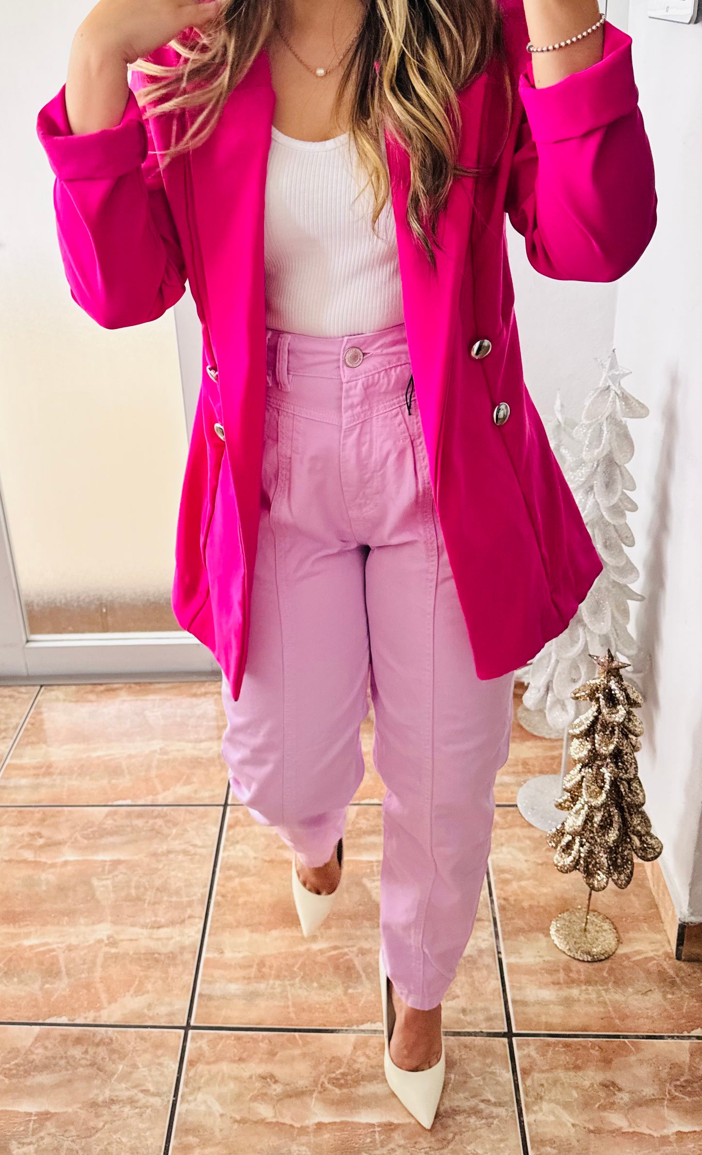 Chaqueta Magenta