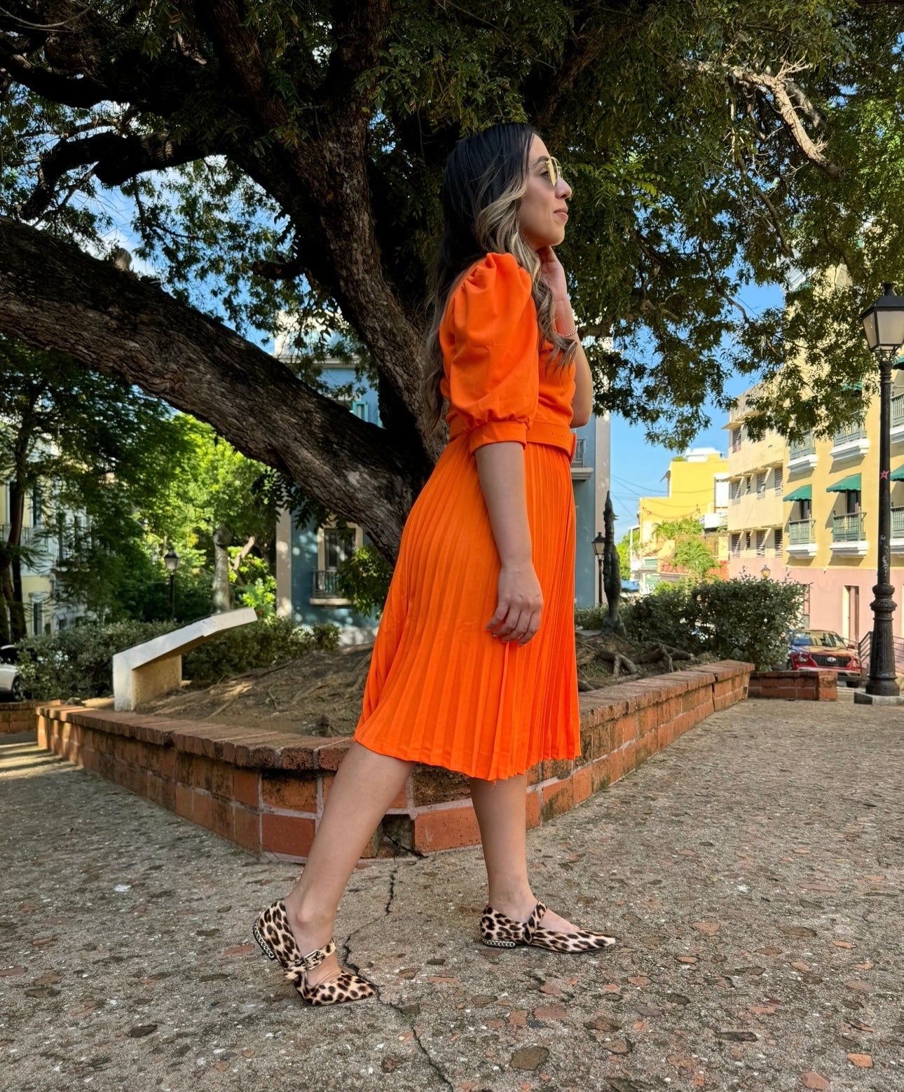 Traje Solido Color Naranja