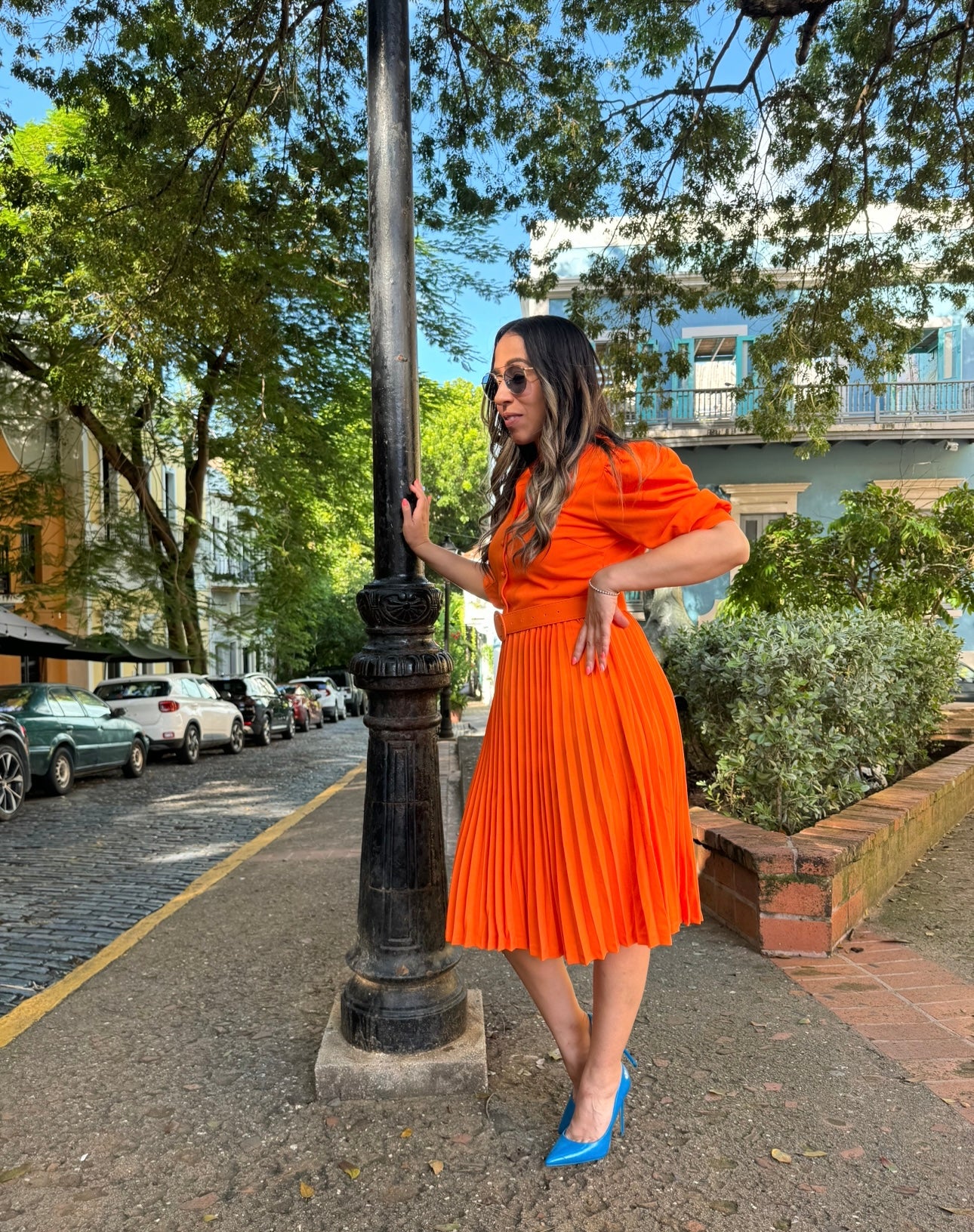 Traje Solido Color Naranja