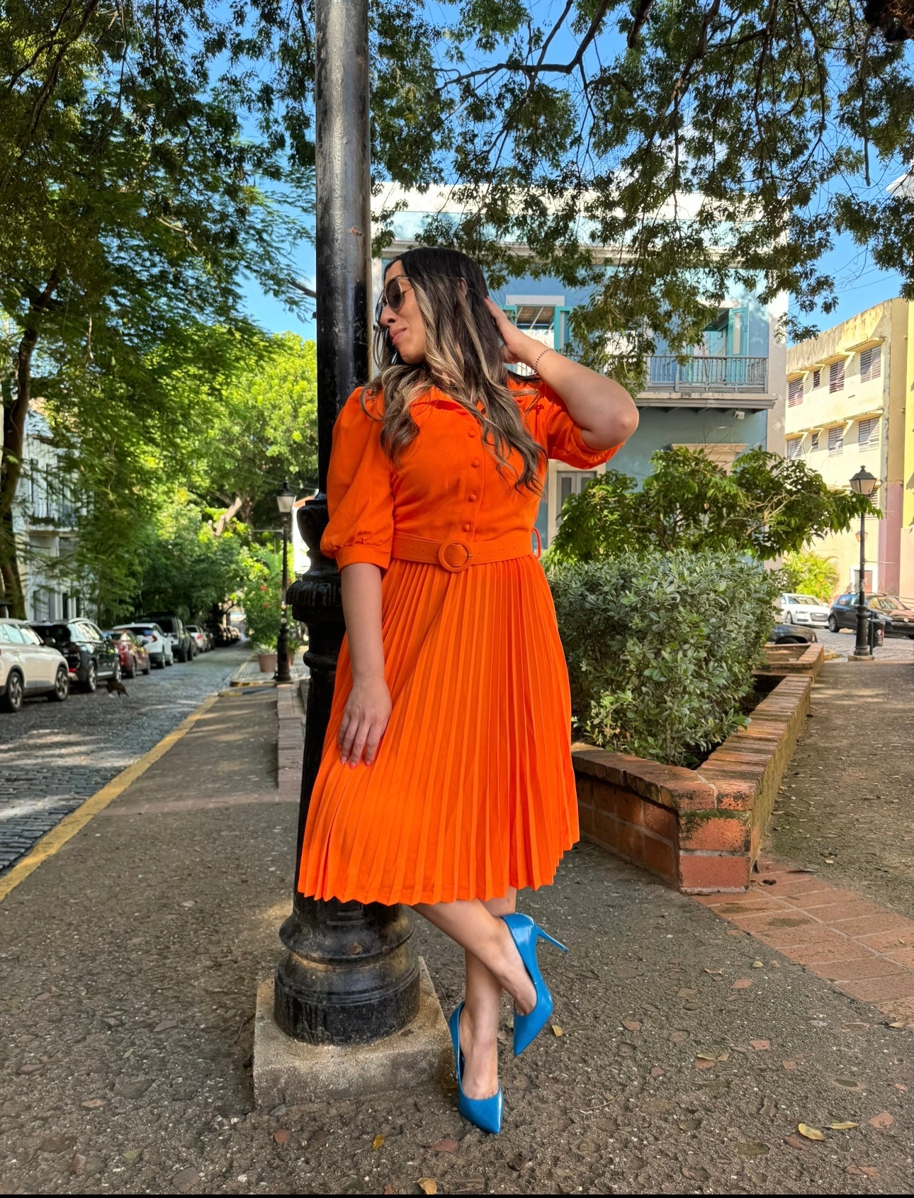 Traje Solido Color Naranja